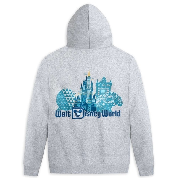 Disney Tops - Walt Disney World Disney Parks Icons Hoodie Adult L